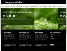 Tablet Screenshot of longhornindia.com